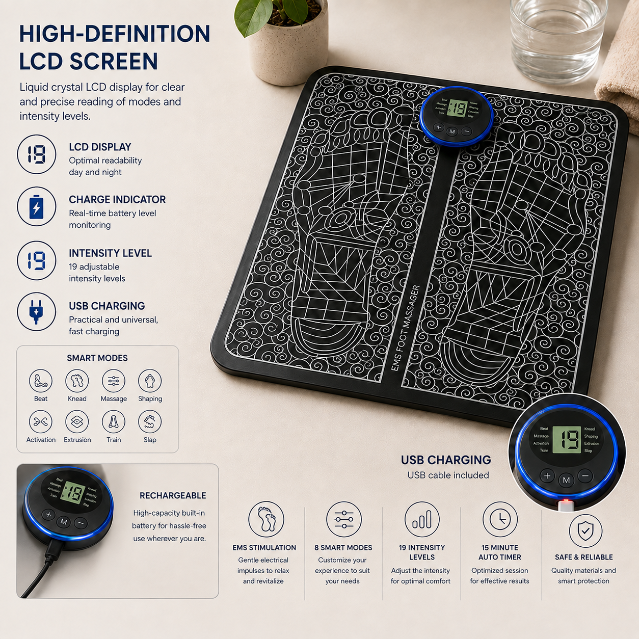 Veyora™ EMS Foot Massager