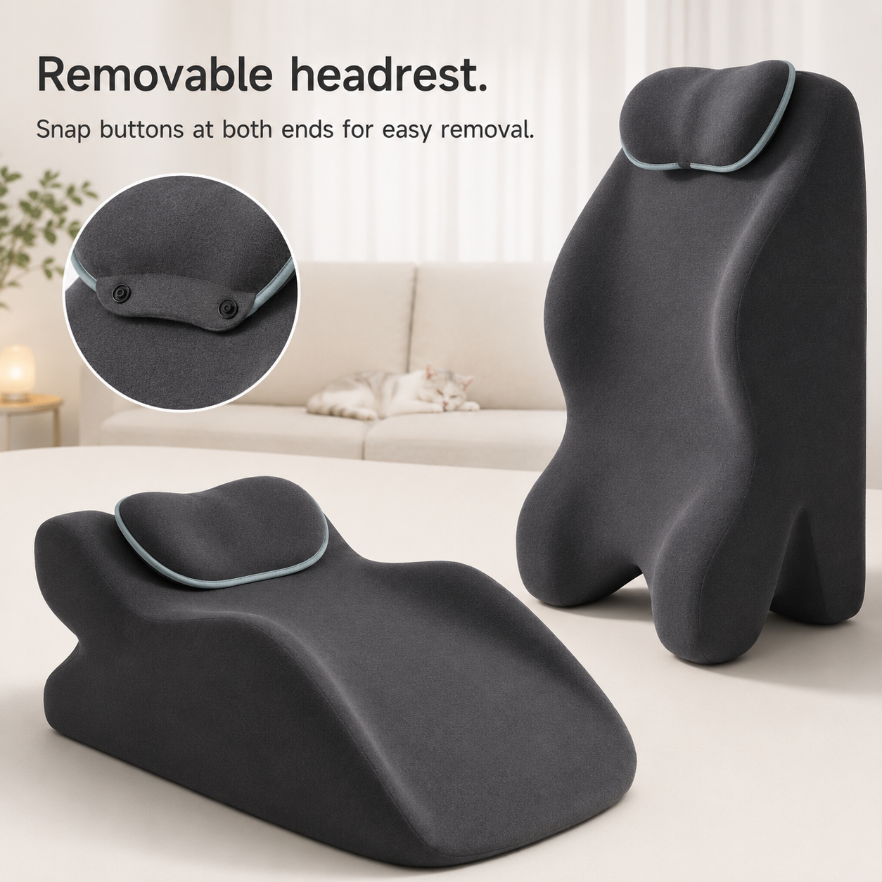 Veyora™ — Stomach Sleeper Comfort Pillow