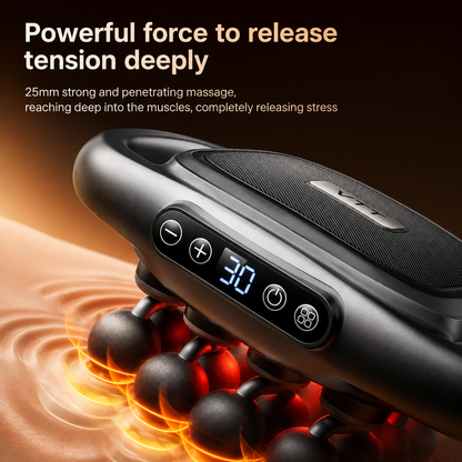 Veyora™ Deep Tissue Massage Gun, 8/16 Heads