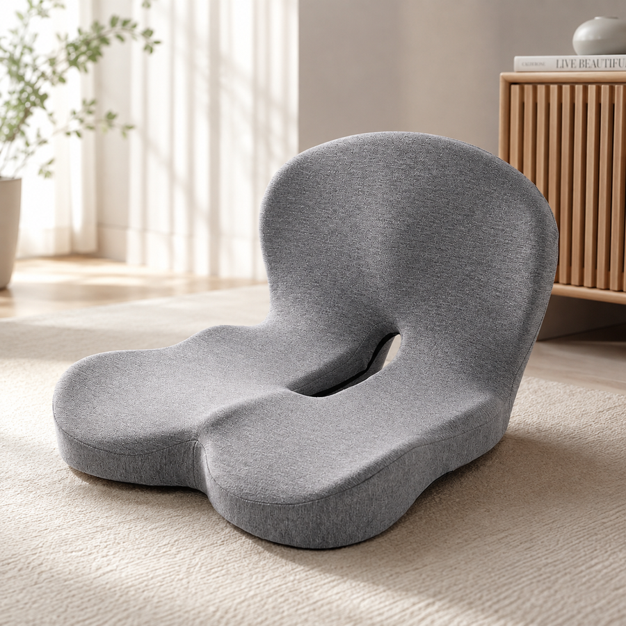 Veyora™ — Ergonomic Memory Foam Backrest