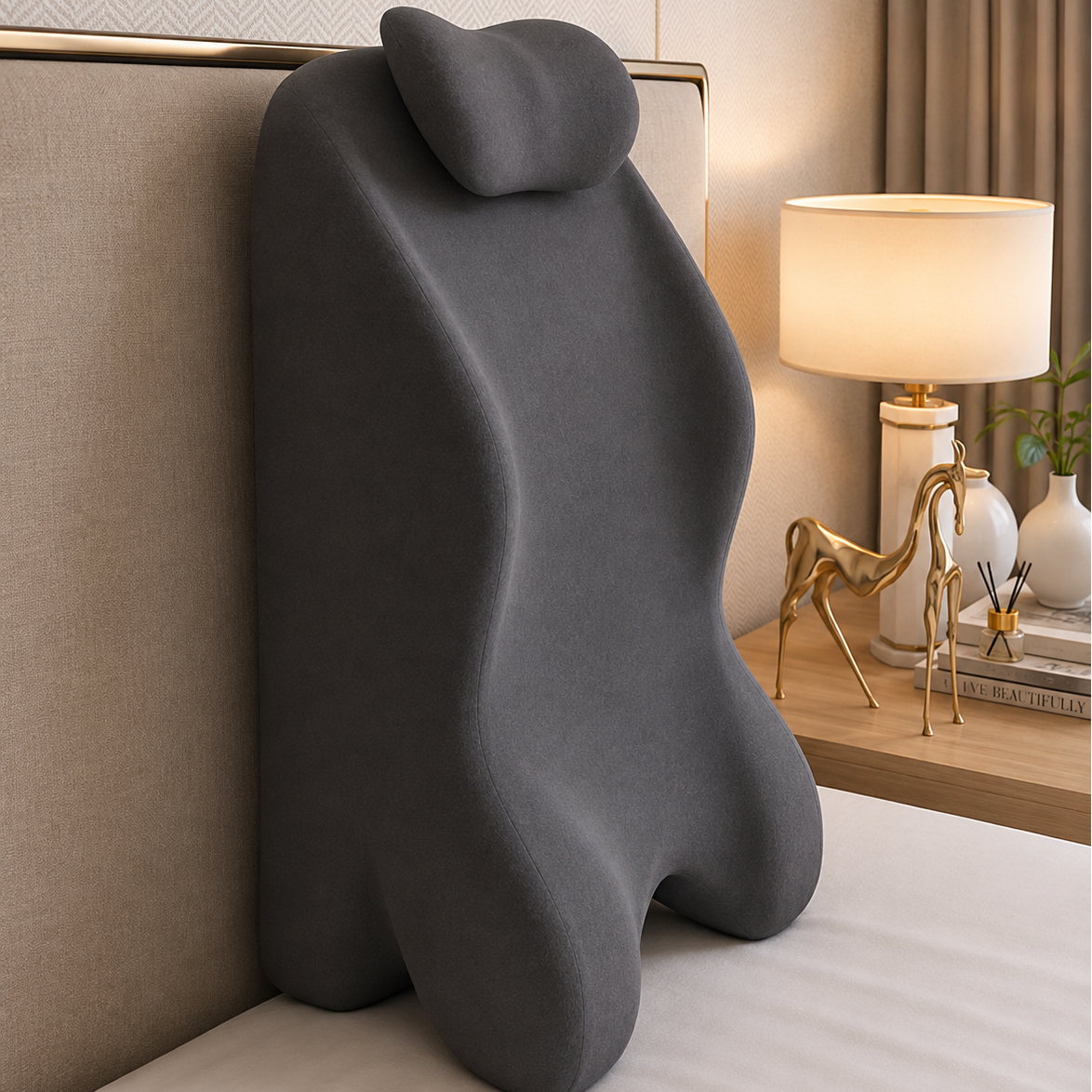 Veyora™ — Stomach Sleeper Comfort Pillow