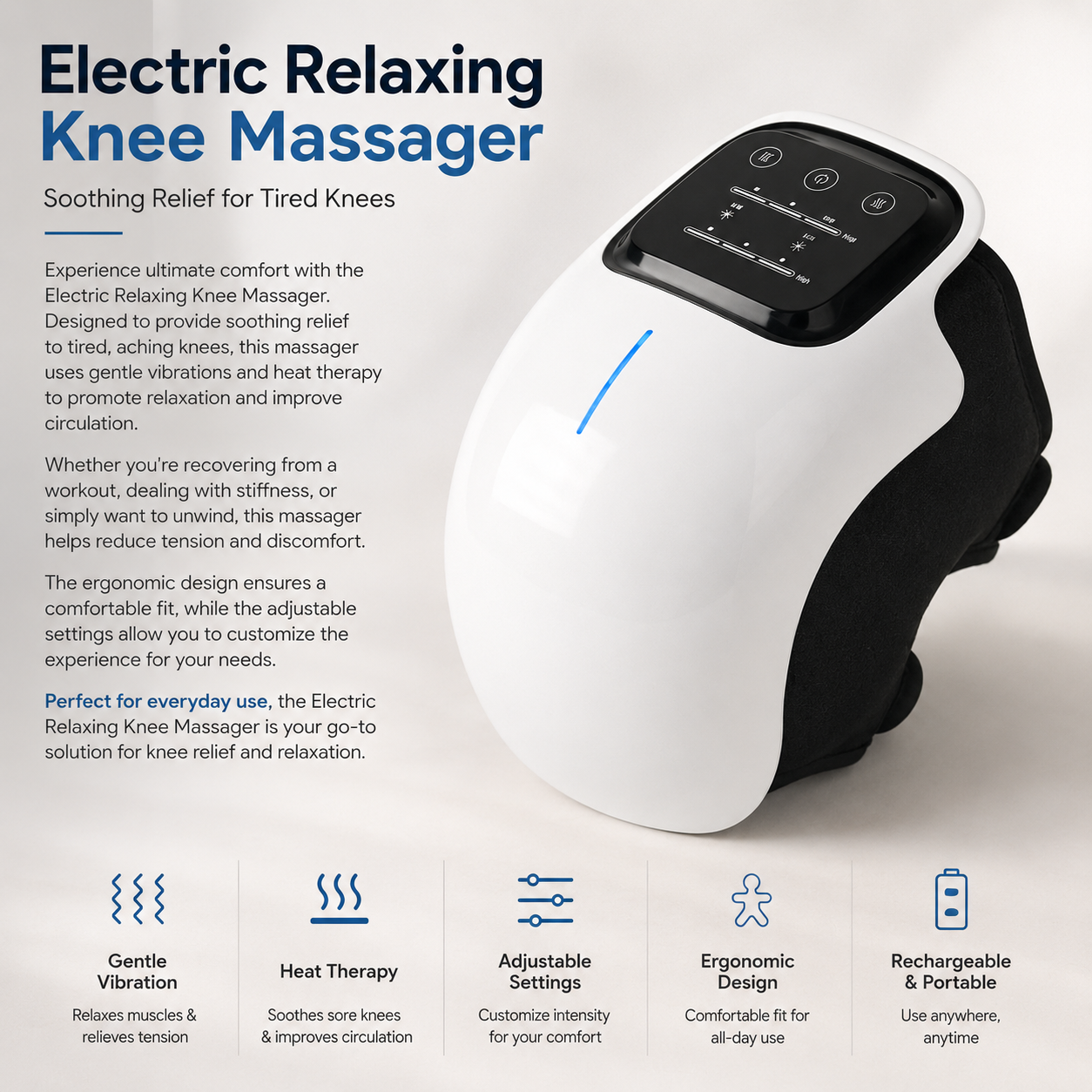 Veyora™ Electric Heated Knee Massager