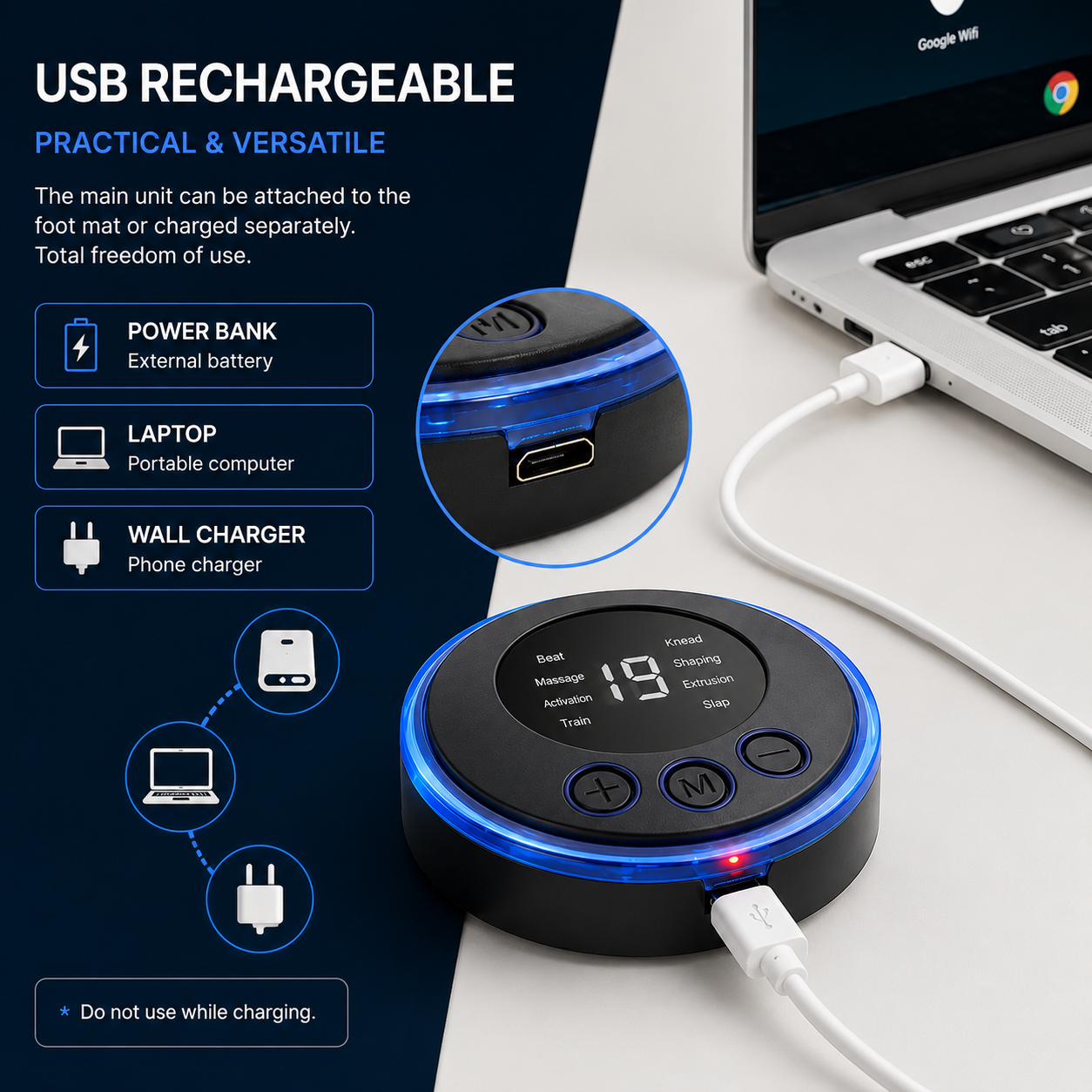 Veyora™ — Rechargeable Foot Massage Pad