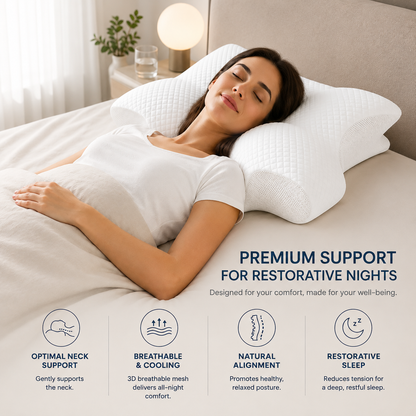 Veyora™ — Memory Foam Cervical Pillow