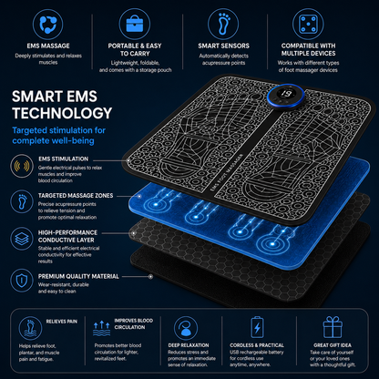 Veyora™ — Rechargeable Foot Massage Pad