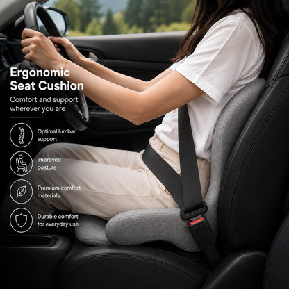 Veyora™ Ergonomic Memory Foam Backrest